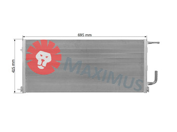 Radiator clima pentru Remorcă frigider nou THERMO KING T-600R T-800R: Foto 2