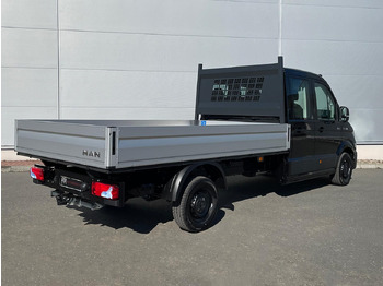 Autoutilitară cu platformă, Autoutilitară cabină dublă nou MAN TGE 3.180 Pritsche DOKA LR 4x4 ACC LED DIFF-SPER: Foto 5