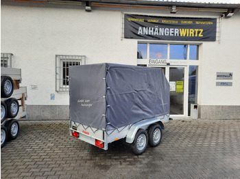 Remorcă cu prelată Aluliner Planen Anhänger GTT 2000 251x126x150cm Plane aero schräg (S) 2000kg: Foto 5