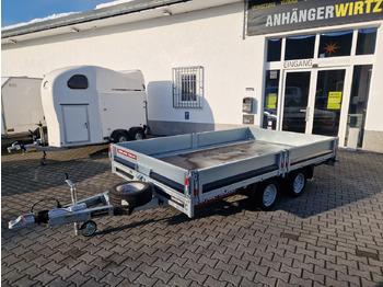 Remorcă platformă Brian James Trailer Connect 360x215x30cm Blackline Bordwände LED 12" (L) 3500kg: Foto 2