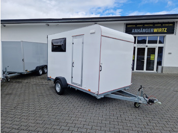 Remorcă furgon Koffer Sport Camp TFS 360.00 360x200x210cm aero Seitentür Heckklappe Fenster Bett 230V IL (L) 1500kg: Foto 3
