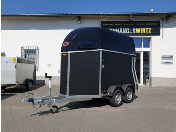 Remorcă transport cai Pferdeanhänger Böckmann UNO Esprit silver & black Haube black 1600kg Modell 2023: Foto 2 Remorcă transport cai Pferdeanhänger Böckmann UNO Esprit silver & black Haube black 1600kg Modell 2023: Foto 2