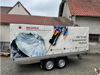 Remorca auto nou Humbaur HT 253118 Hochlader 2,5 to. mit Hochplane 200 cm, Digitaldruck: Foto 3