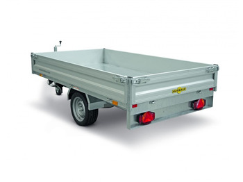 Remorcă basculantă nou Humbaur HUK 132314 Heckkipper 1,3 t. 2300 x 1400 x 300mm: Foto 4