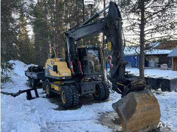 Excavator pe roţi VOLVO EW160D
