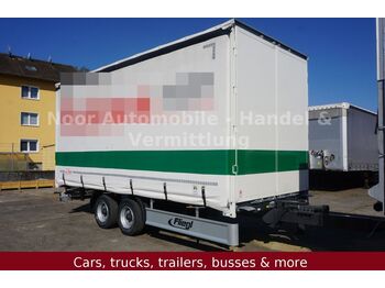 Remorcă cu prelată Fliegl TPS 118 Durchlader Tandem *Edscha / Tautliner: Foto 1
