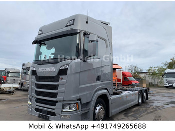 Camion transport containere/ Swap body SCANIA S 450