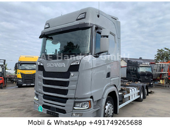 Camion transport containere/ Swap body SCANIA S 450