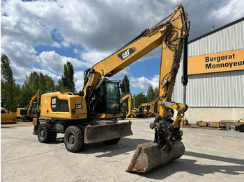 Excavator pe roţi CAT M318F: Foto 2