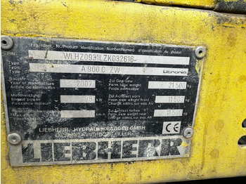 Excavator pe roţi Liebherr A900C ZW Litronic PFS 2, Rail+Road, Gleisbagger: Foto 3