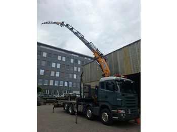 Camion cu macara SCANIA R 500