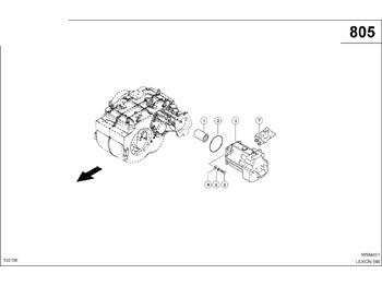 Motor hidraulic CLAAS
