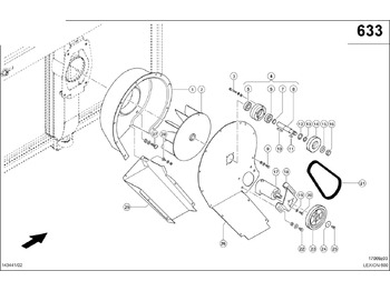 Motor hidraulic CLAAS