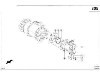 Motor hidraulic CLAAS