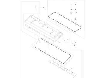 Garnitură motor JOHN DEERE
