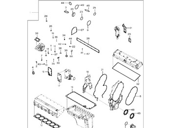 Garnitură motor JOHN DEERE