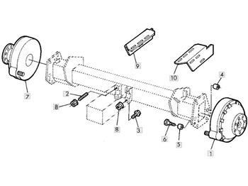 Transmisie finală JOHN DEERE