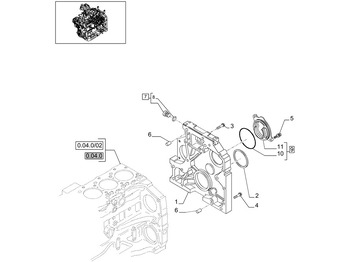 Motor şi piese NEW HOLLAND