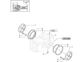 Disc de frână NEW HOLLAND