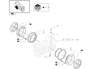 Disc de frână NEW HOLLAND