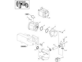 Pompa hidraulica NEW HOLLAND