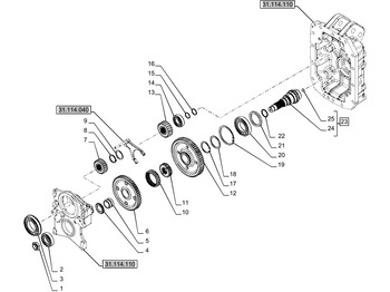Transmisie NEW HOLLAND