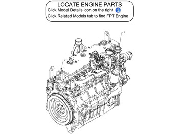 Garnitură motor NEW HOLLAND