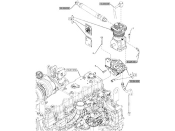 Compresor, instalatie aer comprimat NEW HOLLAND
