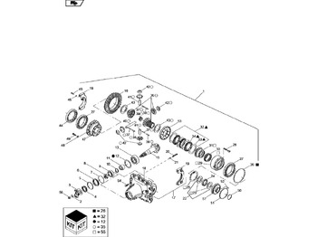 Diferențial NEW HOLLAND