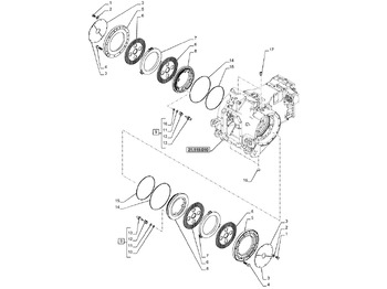 Disc de frână NEW HOLLAND