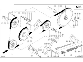 Piesă de schimb CLAAS