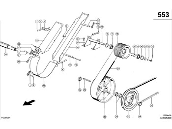 Piesă de schimb CLAAS