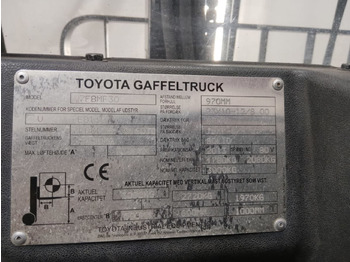 Electrostivuitor Toyota 7FBMF30: Foto 2