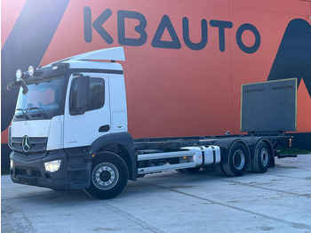 Camion transport containere/ Swap body MERCEDES-BENZ Antos