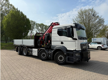 Camion cu macara MAN 35.520 8x4 Kran Fassi F800, OHNE ABSTÜTZÜBERWACH: Foto 2 Camion cu macara MAN 35.520 8x4 Kran Fassi F800, OHNE ABSTÜTZÜBERWACH: Foto 2