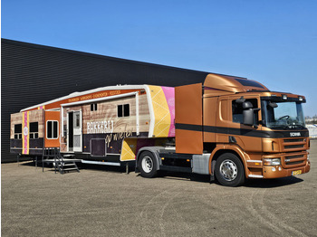 Leasing de Scania P 280 + trailer - 2 X SLIDE OUT / CAMPER / WOHNMOBIL Scania P 280 + trailer - 2 X SLIDE OUT / CAMPER / WOHNMOBIL: Foto 1