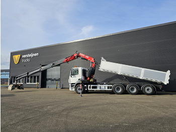 Camion cu macara DAF CF 530 8x4-4 / FASSI 27.5 t/m CRANE + TIPPER: Foto 5