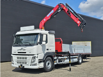 Camion platformă, Camion cu macara Volvo FM 330 4x2 / EFFER 12.5 t/m CRANE / KRAN: Foto 4