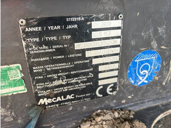Excavator pe şenile Mecalac 8MCR: Foto 5