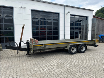 Remorcă transport agabaritic Demmler Tandem-Tiefladeranhänger Fräsenanhänger: Foto 3