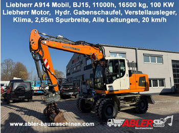 Excavator pe roţi LIEBHERR A 914