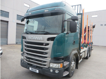 Camion forestier SCANIA G 450