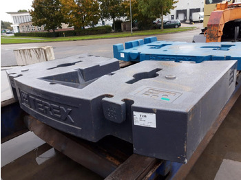 Contragreutate pentru Automacara Terex Terex explorer 5600 counterweight 9,7 ton: Foto 2