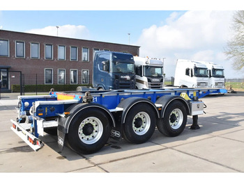 Semiremorcă transport containere/ Swap body Van Hool A3C002 - ADR FL - 20 FT SWAP - LIFT AXLE - BPW AXLES - DISC BRAKES - 3180 KG EMPTY WEIGHT !: Foto 2