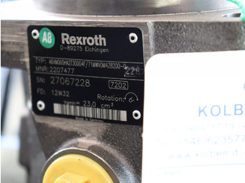 Motor hidraulic pentru Utilaje constructii nou REXROTH A6VM060HA2T30004F/71MWV0M4Z8200-0: Foto 4
