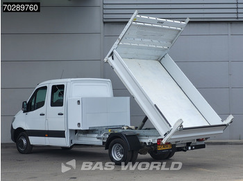 Autoutilitară cu platformă Mercedes-Benz Sprinter 514 CDI Open Laadbak met Kist Dubbel Cabine Dubbellucht 3,5t Trekhaak Airco Cruise MBUX CarPlay Euro6 Pritsche Pickup Open Box 2: Foto 5