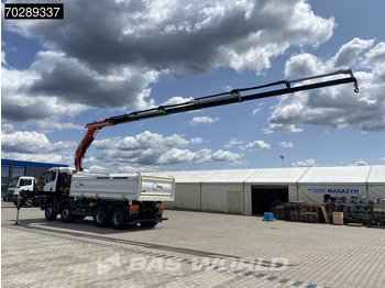 Camion basculantă, Camion cu macara nou MAN TGS 35.440 8X4 NEW! Fassi F275.026 Kran Crane 13m3 3-Sided Tipper Big-Axle Euro 6: Foto 2