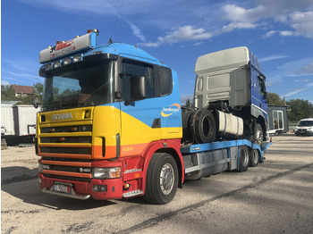 Camion transport auto SCANIA 164