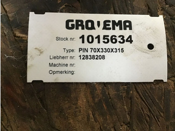 Piesă de schimb Liebherr Pin 70x330x315: Foto 4