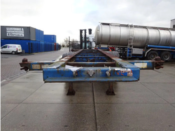 Semiremorcă transport containere/ Swap body Groenewegen 20 FT Chassis / Steel Suspension / Double Tyres: Foto 3 Semiremorcă transport containere/ Swap body Groenewegen 20 FT Chassis / Steel Suspension / Double Tyres: Foto 3